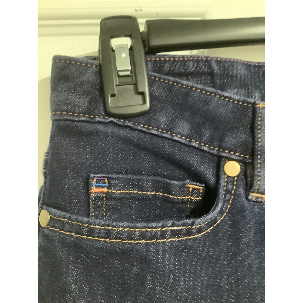 Patagonia Jeans Womens 24 Blue Straight Slim Regular Rise Organic Cotton Denim - Picture 4 of 10